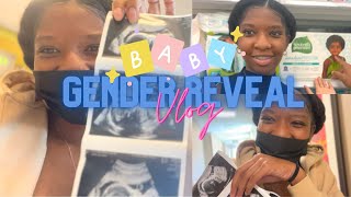 WE FINALLY GET TO SEE OUR BABY ! BABY GENDER REVEAL &amp; SHOPPING VLOG