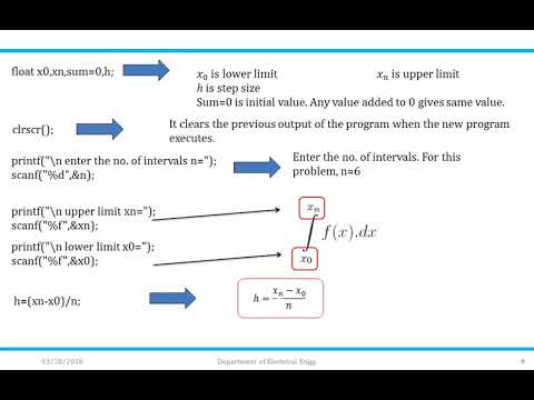 NUMERICAL METHODS :