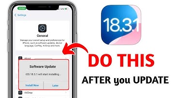 iOS 18.3.1 Update – Do THIS immediately! you UPDATE!