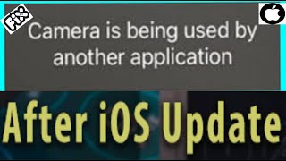 How to fix iPhone shows camera is being used by another application while face time After iOS Update screenshot 3