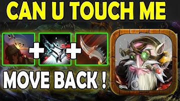 Headshot + Greater Bash = DOUBLE KNOCKBACK!!! [Permanent Stun] Ability Draft Dota 2