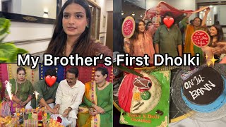 My brother’s first Dholki✨ | 1st Bann💍 | Meray bhai ki Shadi | Stacey Vlogs