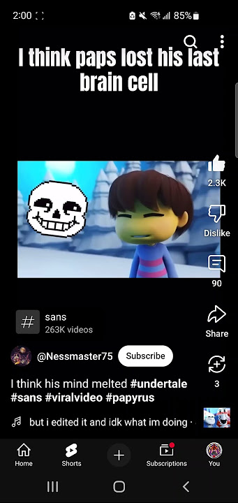 papyrus 💀creds:@Nessmaster75 #undertale #memes #shorts