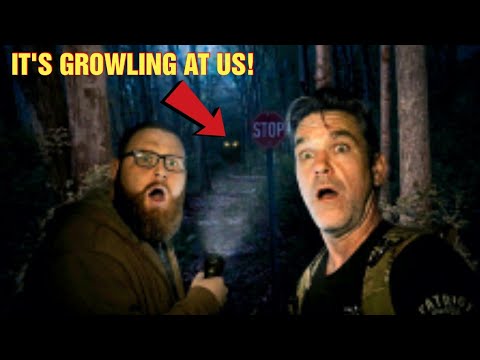(TERRIFYING!) WE WERE STALKED BY HUGE CRYPTID DEEP IN THE FOREST 