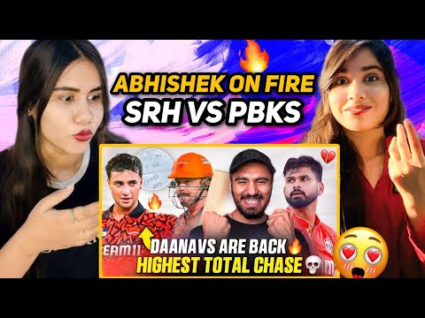 Abhishek Sharma 141 🤯 Note Celebration! | Shreyas Iyer 82 💔 | SRH vs PBKS 2025 l Pakk Reaction