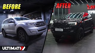 Complete Transformation Of This Ford Endeavour | Carbon Fiber Interiors | ETU Studio