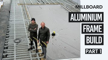 How to Build an Aluminium Decking Frame using Millboard Framing