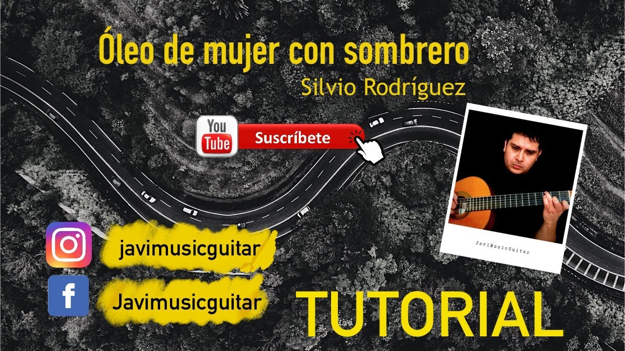 Tutorial - Óleo de mujer con sombrero (Silvio Rodríguez)