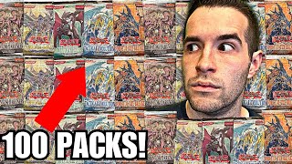 I Opened 100 Yugioh GX Packs And Pulled INSANITY!