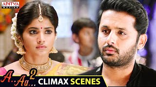 A Aa 2 Movie Climax Scene | A Aa 2 Movie Scenes| Nithiin, Megha Akash