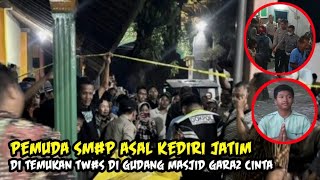 Chronology of Kediri junior high school youth found in mosque warehouse