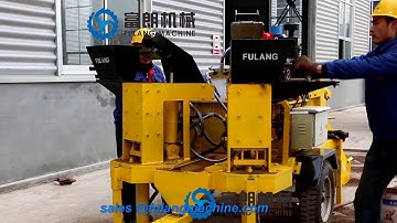 m7mi twin semi automatic compressed earth block making machine