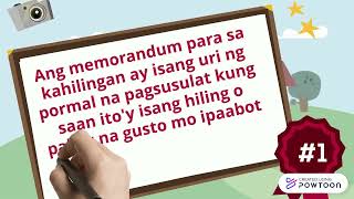 Ano Ang Memorandum?
