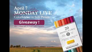 Monday Live (Tuesday!) – A Colorful Sky in Soft Pastels screenshot 3