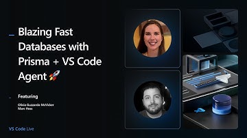 Blazing Fast Databases with Prisma + VS Code agent mode 🚀