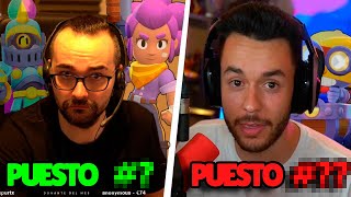 ¿QUIEN JUEGA MEJOR❓🤔 TOP 7 YOUTUBERS FAMOSOS QUE JUEGAN BRAWL STARS | BRAWL STARS