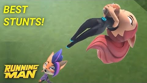 Miyo’s Best Stunts | Running Man Animation