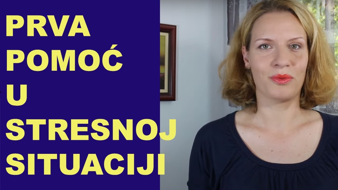 Ako ste pod stresom - evo rešenja /#2/ dr Bojana Mandić