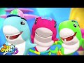 Five Little Baby Sharks | Baby Shark Song | Children Nursery Rhymes & Cartoon Songs - Kids Tv Rhymes