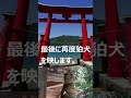 広島県の岩子島のもう一つの厳島神社。厳島神社ご本殿の右側にある狛犬は奇跡の狛犬と言われています。地元の方から直接伺った奇跡の狛犬にお祈りください。#shorts
