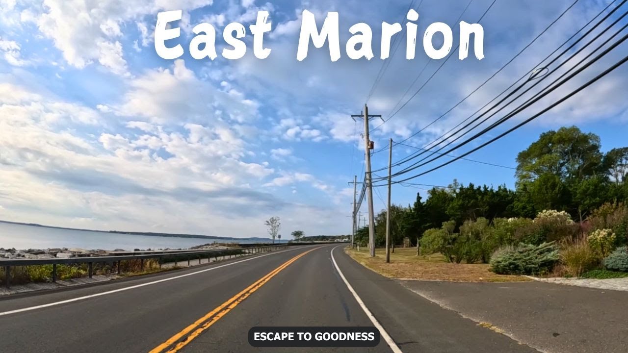 East Marion - North Fork Island - New York - 4K Drive