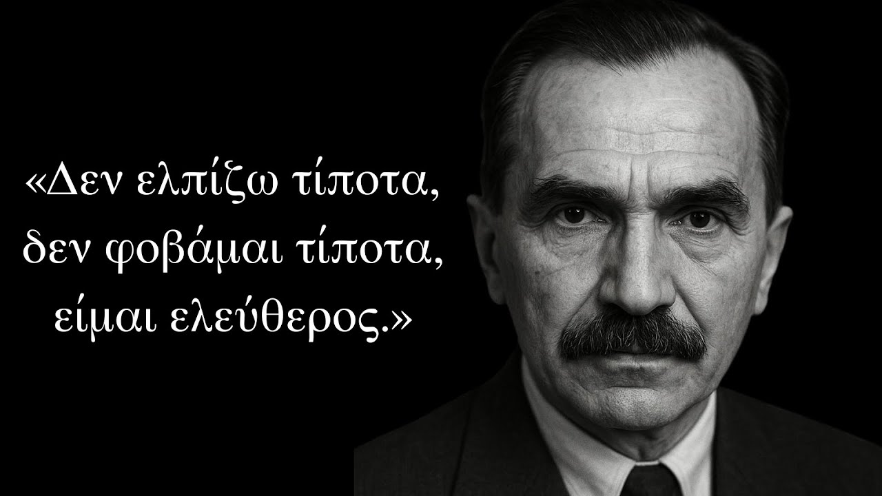 Νίκος Καζαντζάκης: Η Ζωή, η Φιλοσοφία και η Ελευθερία | Αφιέρωμα για Ψυχές που Αναζητούν