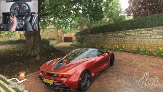 McLaren 720s - Forza Horizon 4 | Logitech g29 gameplay