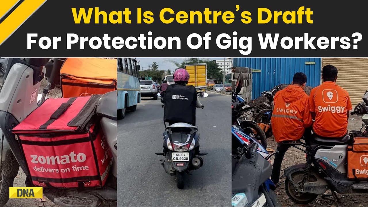 Gig Workers Strike: Centre Notifies Draft Rules For 4 New Labour Codes ...