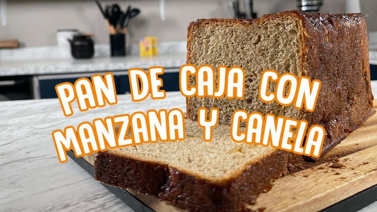 Pan de caja con manzana y canela Aprende con el chef Irving Quiroz