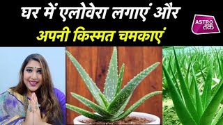 घर में एलोवेरा लगाएं और अपनी किस्मत चमकाएं | Benefits of Aloe Vera | Karishma Kaushik | Astro Tak