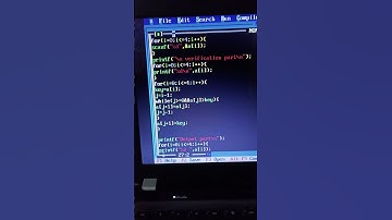 Insertion sort ❤❤❤#turbo  c #c #coders #code #youtube