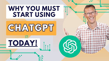 Why You Must Start Using ChatGPT Today...
