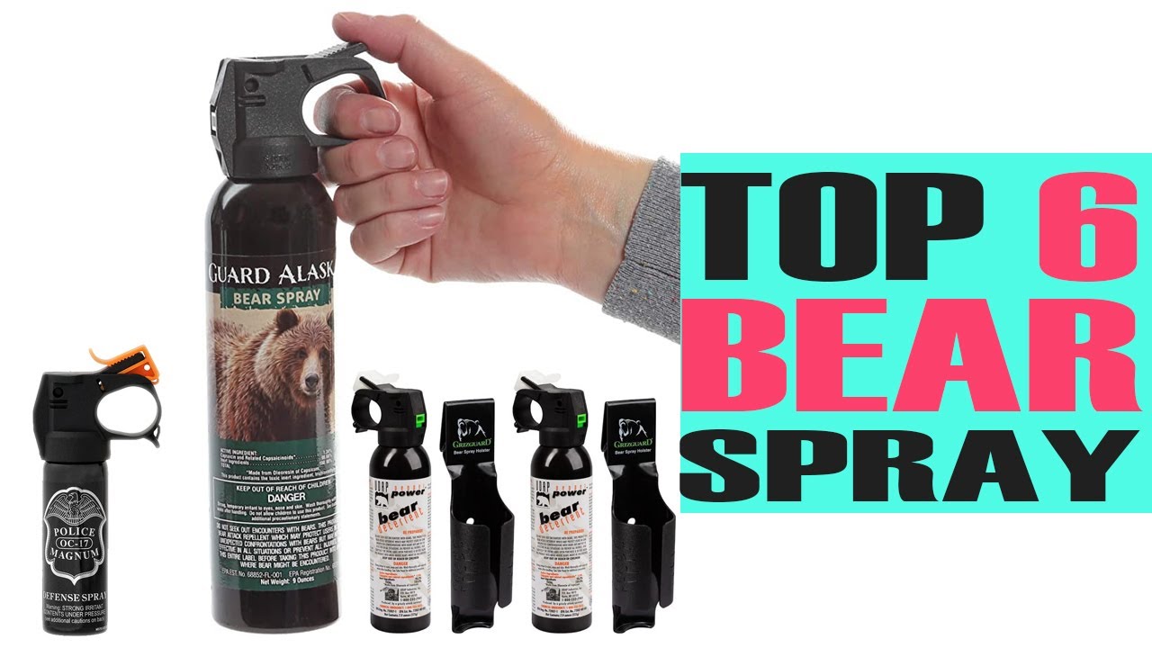 Top 6 Best Bear Spray in 2023