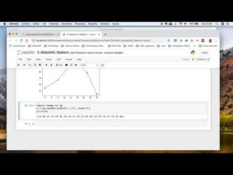 Matplotlib (Parte 2): Gráficas de dispersión