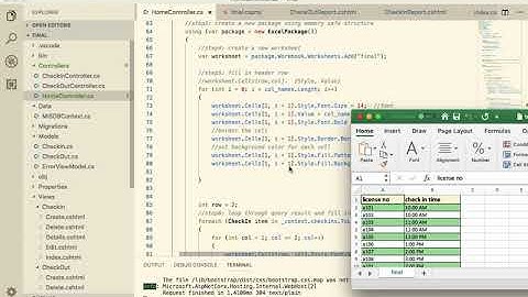 ASP .NET Core 2.2: create Excel file