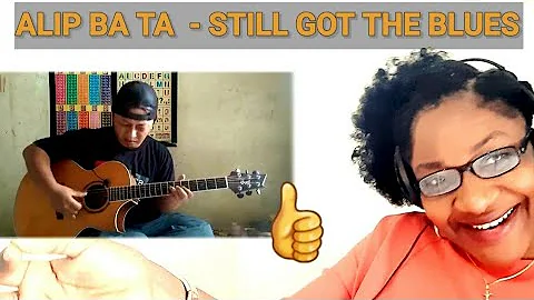 Alip Ba Ta - Garry Moore (Still Got the Blues) | Fingerstyle Cover | Reaction