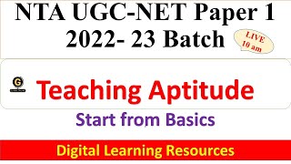 Teaching Aptitude  Paper 1 | Digital Learning Resources  | NTA UGC NET - Dr Triptii Wealth