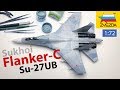 Сборка модели Су-27УБ от Звезды