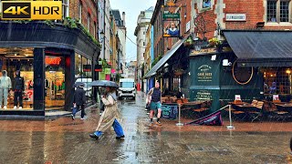 2.5 hours of London Spring Rain ☔ London Rain Walk Compilation | Best Collection [4K HDR]