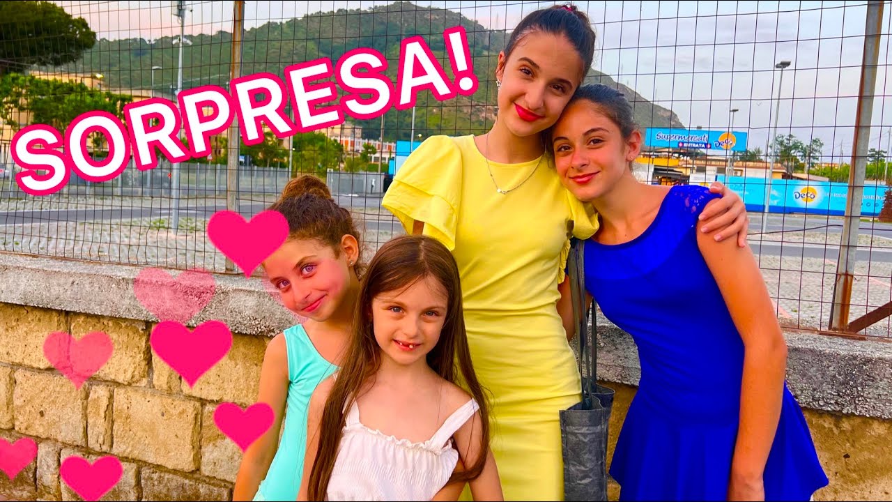 SORPRESA alle CUGINETTE •VLOG IN VACANZA DAY 1• 