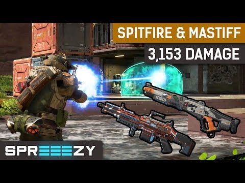 3,153 Damage With Spitfire & Mastiff | Apex Legends Gameplay