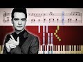 Panic! At The Disco: Dying In LA - EASY Piano Tutorial + SHEETS