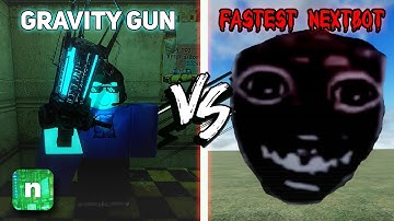 GRAVITY GUN VS THE FASTEST NEXTBOT!? (Nico