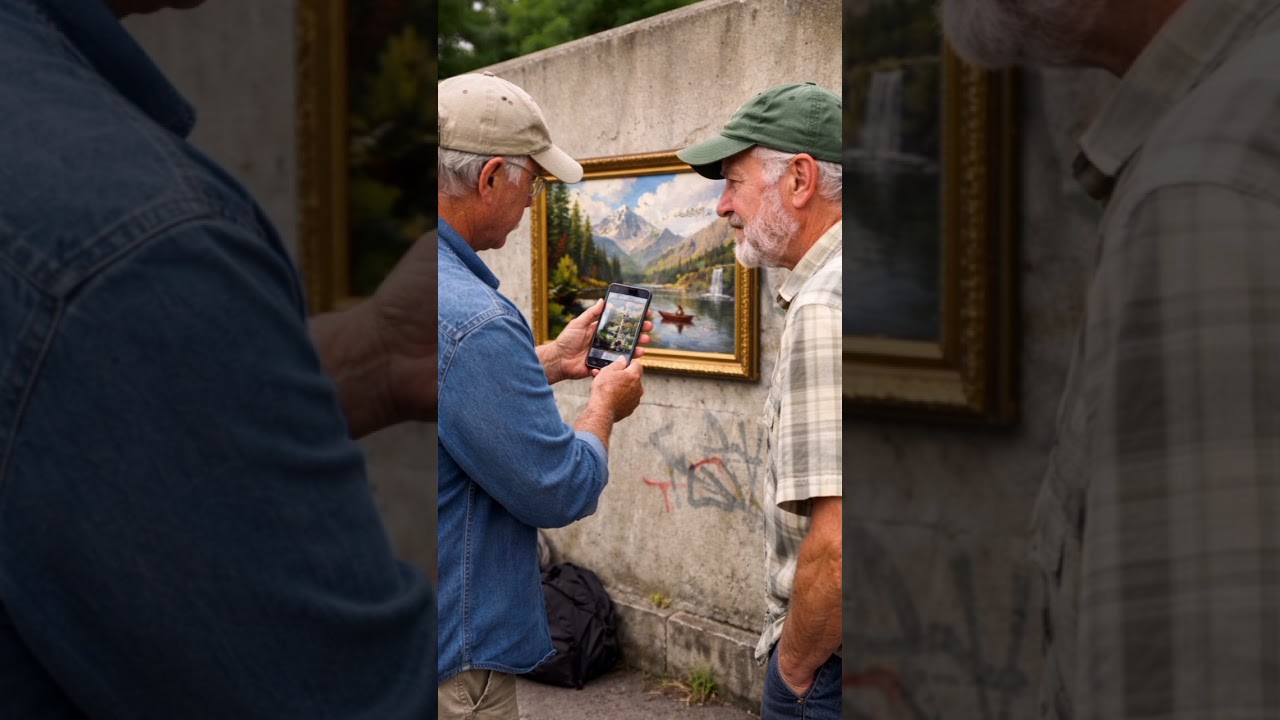 the story of the donkey's picture 