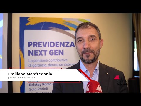 Video Previdenza: Manfredonia (Acli), 'Il contributivo rischia pensioni povere, serve una tutela di