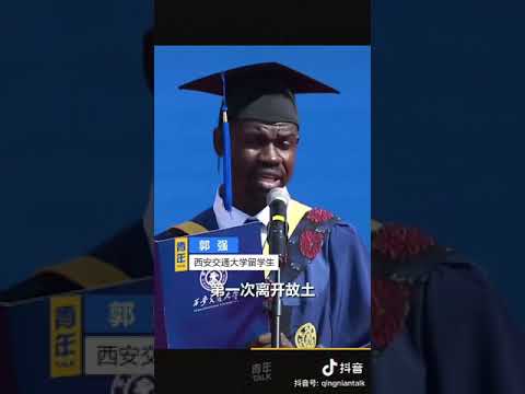 اكثر طالب سوداني مميز ينال درجة الماجستير من جامعة 