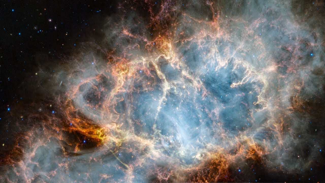 WEBB'S INFRARED DETAILS OF THE CRAB NEBULA