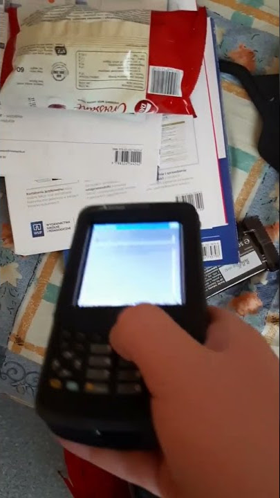 Barcode scanner ASMR #2