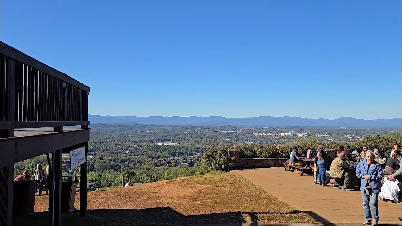 Fall Day in Charlottesville. VA - Saunders/Monticello Trail - Jefferson Artifacts - Carter Mountain