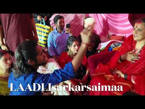 केशव पुरम लाडले के घर गए कीर्तन में ।।